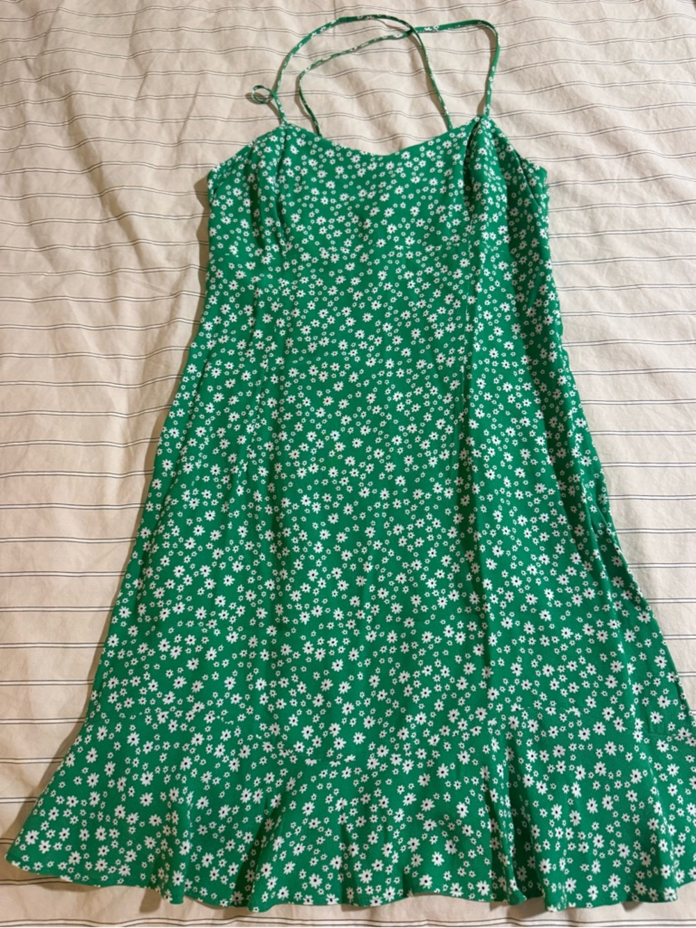 Zara Green Floral Dress - Picture 1 of 5